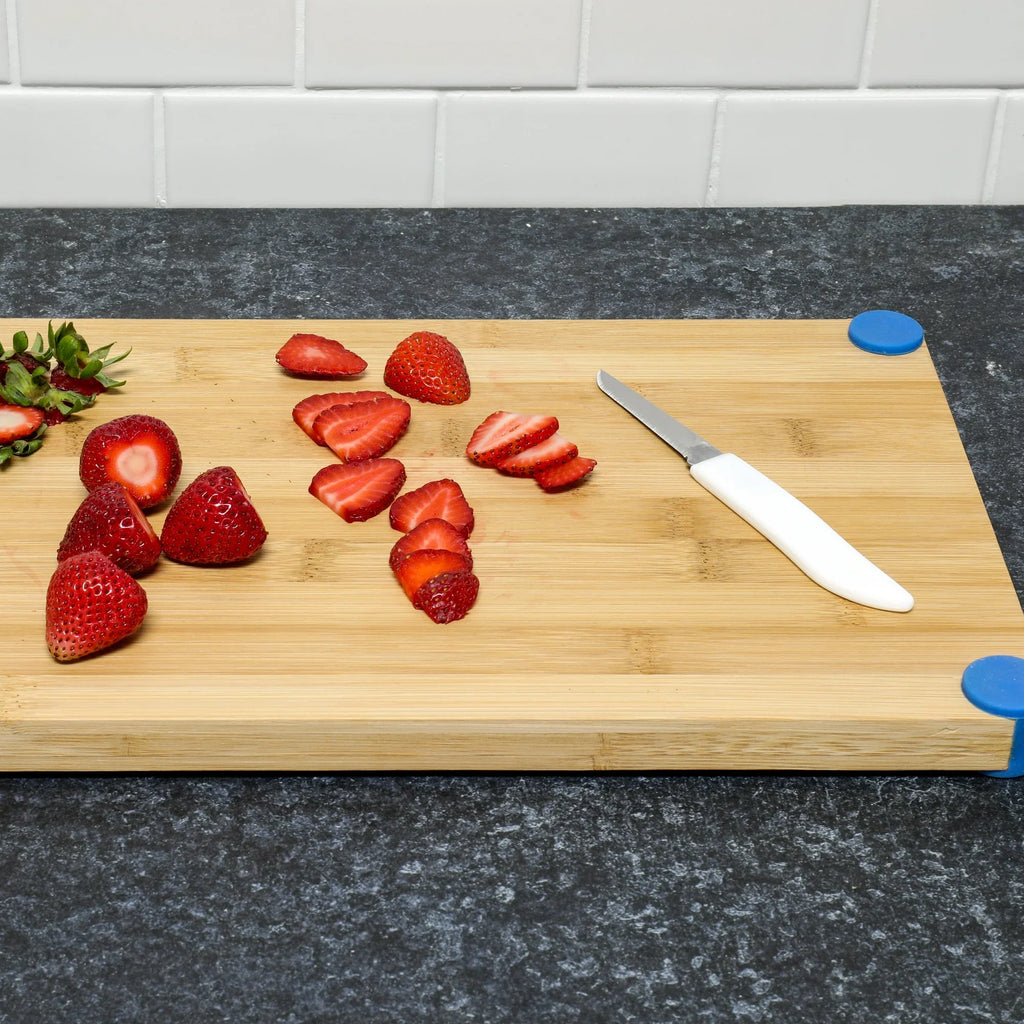 Chef Craft Select 2-Piece Paring Knife Set – 2.5" Stainless Steel Blades, 6" Total Length, Precision Cutting, Black Handles