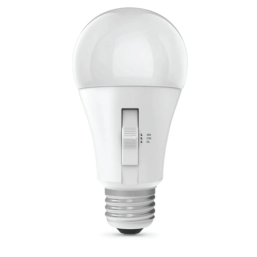 Feit Electric Smart WiFi LED Light Bulb, A19 8.8W (60W Equivalent), Tunable White, E26 Base, Voice & App Control