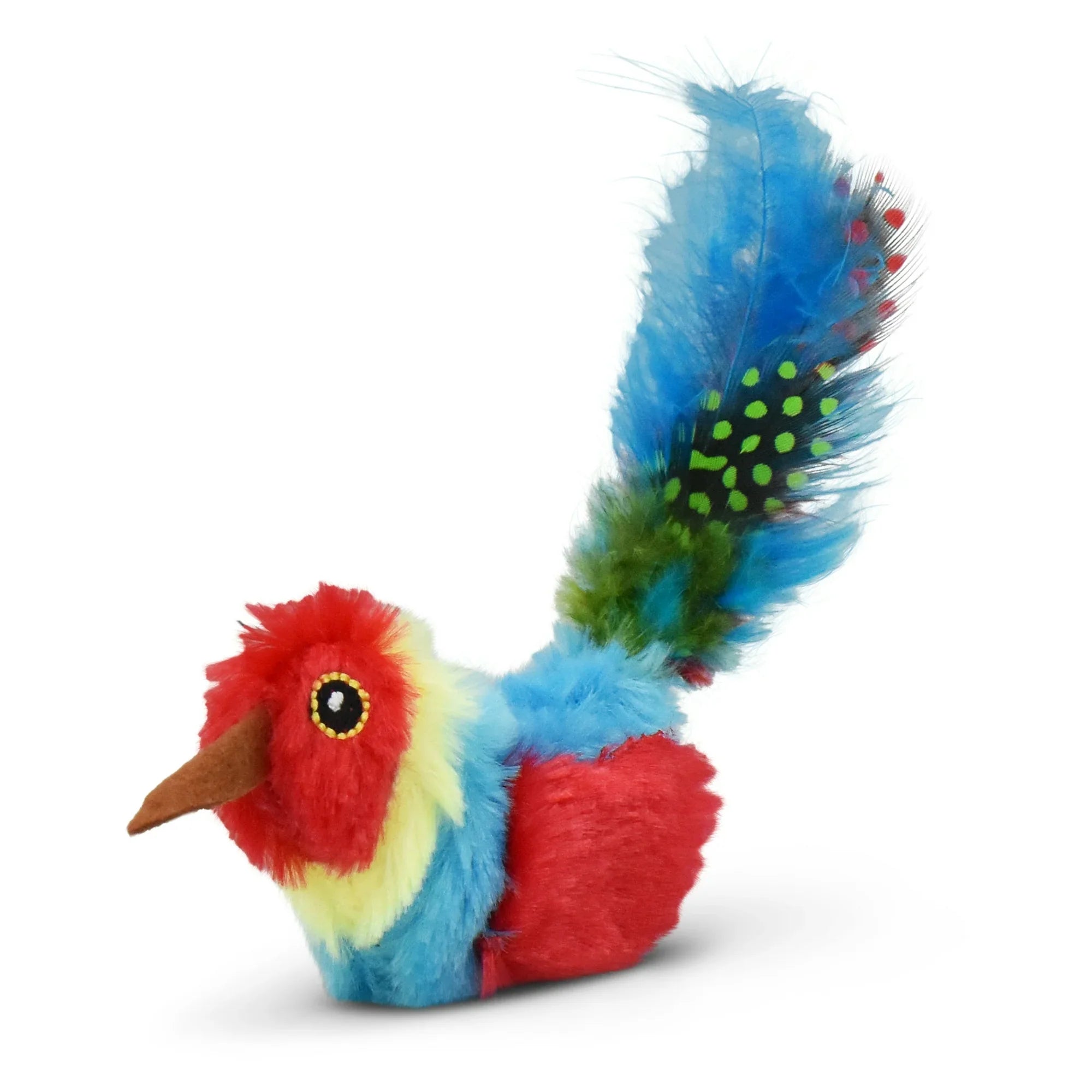 Vibrant Life Catnip Feather Birds Cat Toys – Parrot & Toucan Duo, 2-Pack Interactive Cat Play Set
