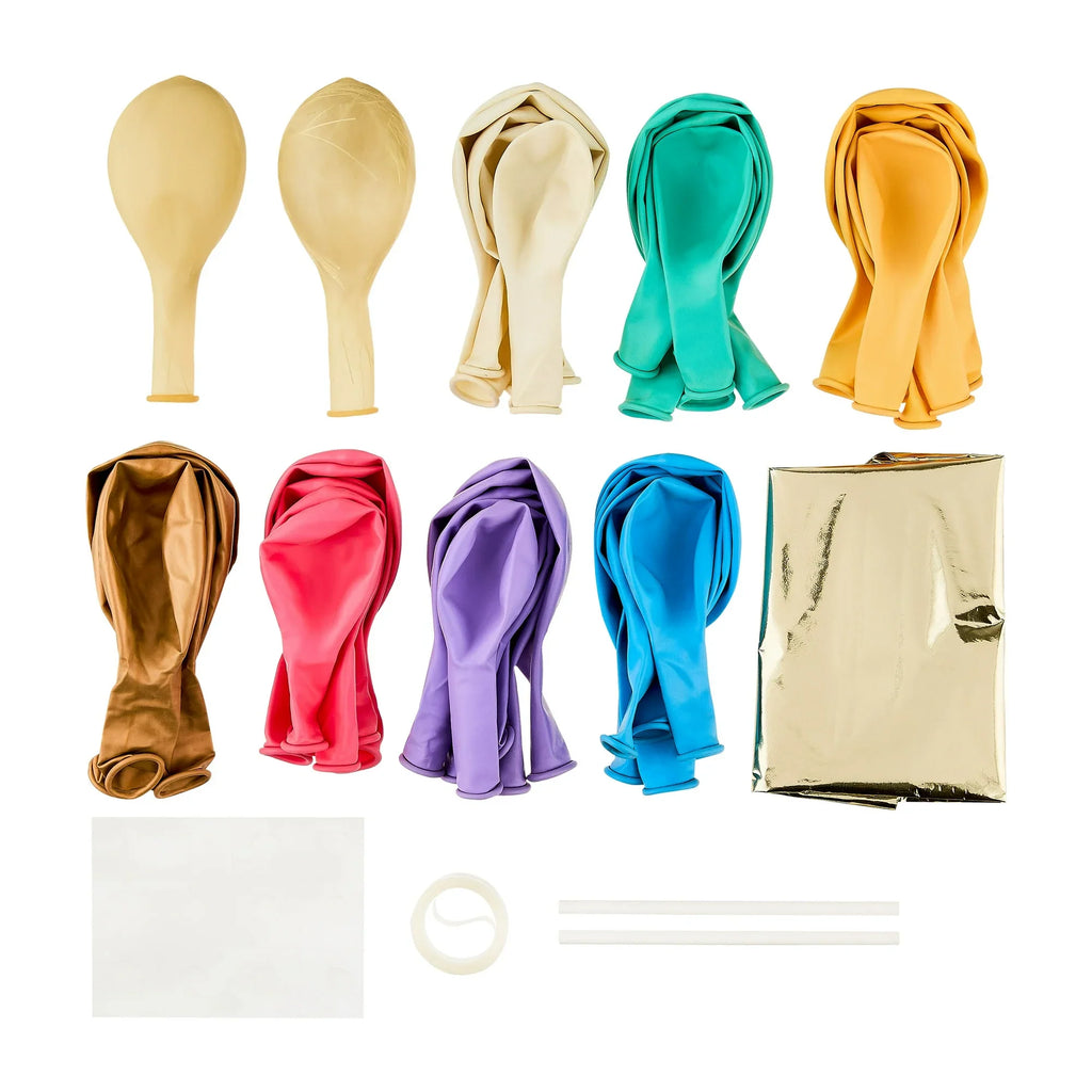 Pastel/Gold Foil Balloon Garland, 49 Pieces, by Way To Celebrate