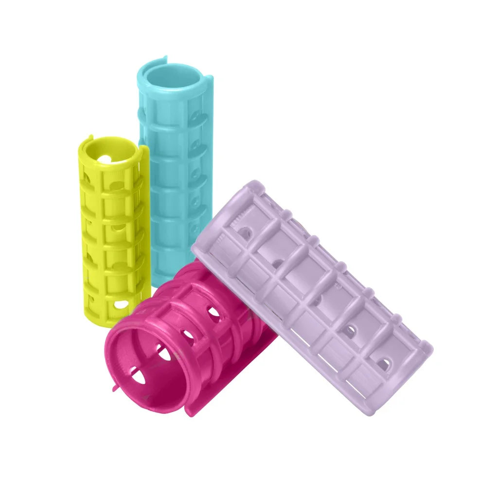 Conair Magnetic Hair Rollers, 36-Count Multi-Size Set with Snap-On Covers & Travel Pouch for Beautiful Curls