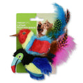 Vibrant Life Catnip Feather Birds Cat Toys – Parrot & Toucan Duo, 2-Pack Interactive Cat Play Set